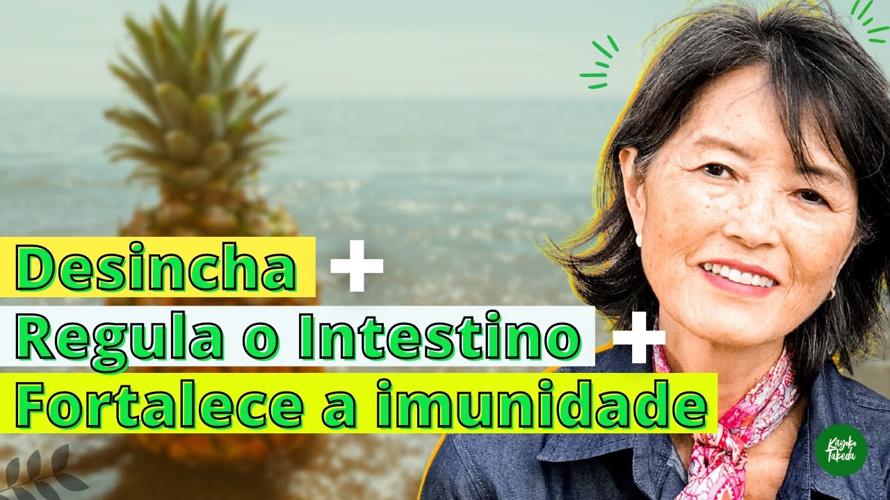 PROBIÓTICO de Abacaxi | Delicioso e Saudável | Kayoko Takeda