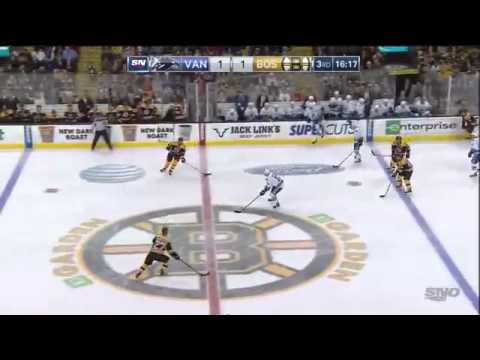 Vancouver Canucks Vs Boston Bruins. February 24th 2015. (HD)