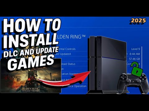 So installierst du DLCs und aktualisierst Spiele | PS4 | Jailbreak-Anleitung 2025