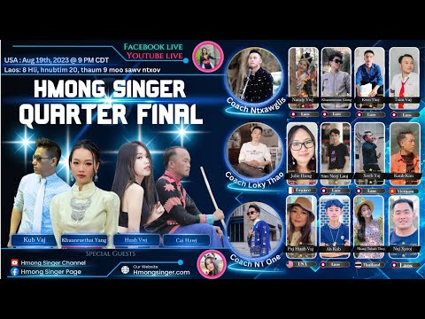 Hmong Singer Season 1 Quarter - Finals ep 6