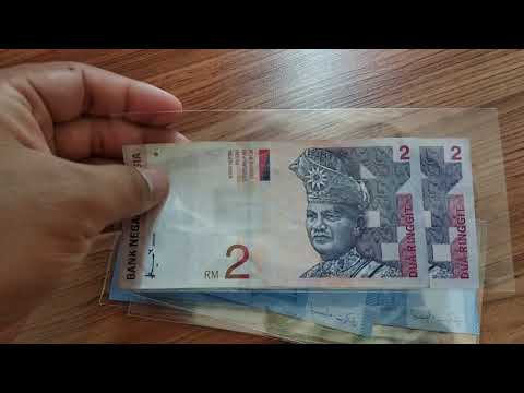 Malaysian banknotes collection