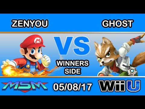 MSM 96 - eM | Zenyou (Mario) Vs. TES | Ghost (Fox) Winners Side - Smash WiiU