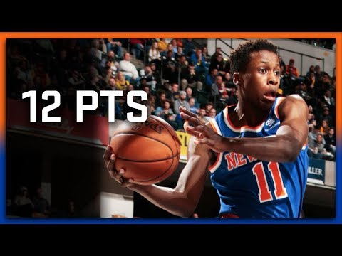 Frank Ntilikina Full Highlights Knicks vs Pacers 2.11.18 - 12 Points