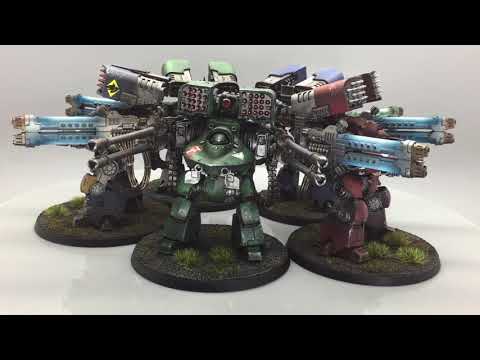 Games Workshop Forge World Warhammer 40,000 40K Space Marines Deredeo Pattern Dreadnought Painted