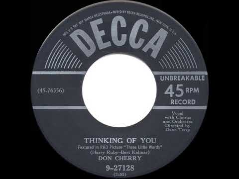 1950 HITS ARCHIVE: Thinking Of You - Don Cherry
