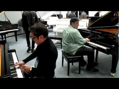 Tateng Katindig & Robi Botos piano jam