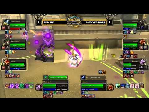 BLIZZCON 2013 PVP-LIVE vs BLEACHED BONES 3v3
