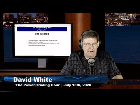 July 13th, Power Trading Hour with David White on TFNN - 2020