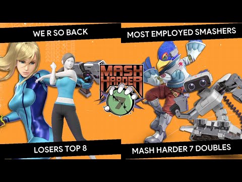 Mash Harder 7 Doubles - we r so back (flowerboy/Just Blue) vs Most Employed Smashers (Queso/Yogi)