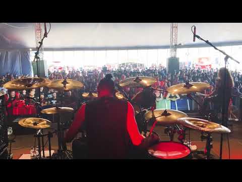 Dirty D´Sire - "This is Goodbye" LIVE @Dong Open Air ´18 (Drum Cam)