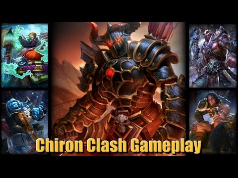 SMITE: Chiron Clash Gameplay - Full Ability Based Chiron Is Insane!