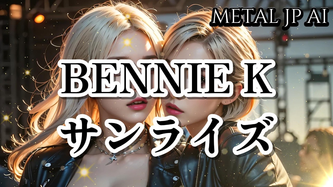 BENNIE K【サンライズ】AIパンク女子がカバーした　AI cover J-Rock