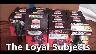 The Loyal Subjects Transformers & GI Joe Unboxing - The No Swear Gamer Ep 5