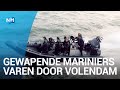 Schrikken in Volendam: Korps Mariniers doet onaangekondigde oefening
