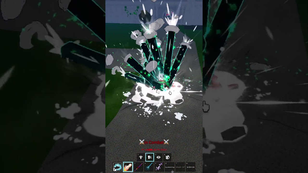 シャークマン空手を使ったもちコンボ #roblox #bloxfurit #bloxfruits #ロブロックス #ゆっくり実況