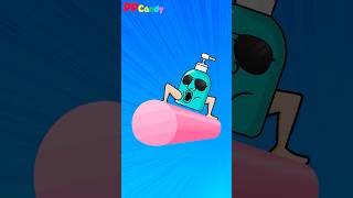 ピューン！空を飛ぶジェルポンプおばけ #shorts #anime #animation #妖怪