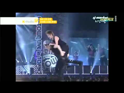 Henry and f(x) Amber moment! LOL