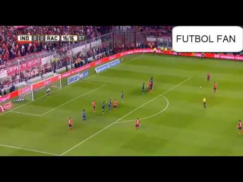 Gol de Rigoni - Independiente 1 - 0 Racing - Fecha 24 - Torneo de Argentina 2017
