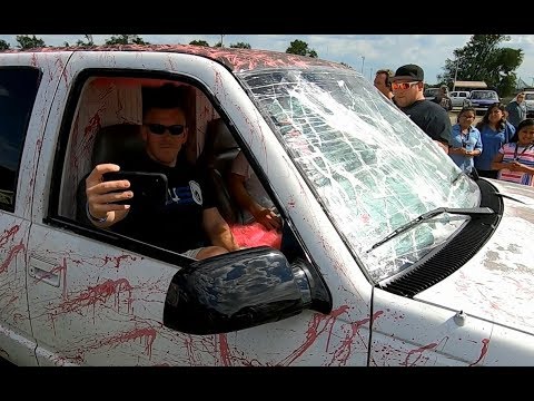 ***Brutal Windshield Shattering Demo!!!***