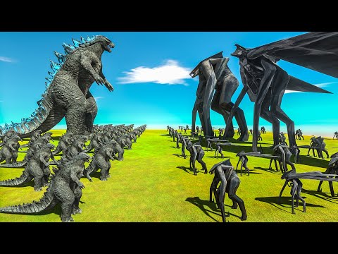 Growing Godzilla VS. Muto Female and Muto Female Size Comparison