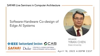SAFARI Live Seminar - Software-Hardware Co-design of Edge AI Systems