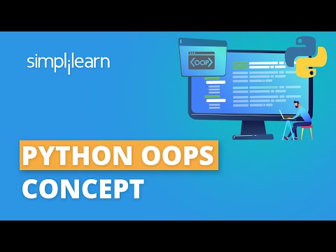 Python OOPS Concepts | Python OOP Tutorial | Python Classes and Objects | Python Course |Simplilearn