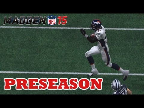 Madden NFL 15 Player Franchise: HB Ep. 2 - SHOWIN' OFF IN THE PRESEASON