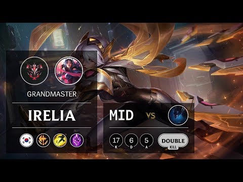 Irelia Mid vs Nocturne - KR Grandmaster Patch 9.20