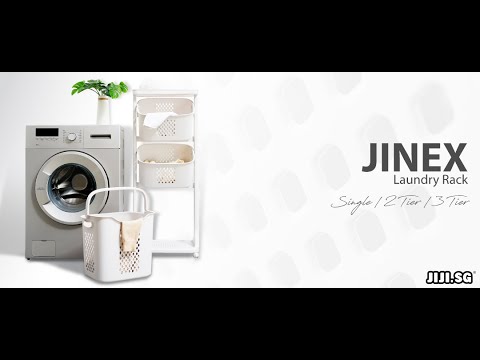JINEX Laundry Basket Rack on Castors