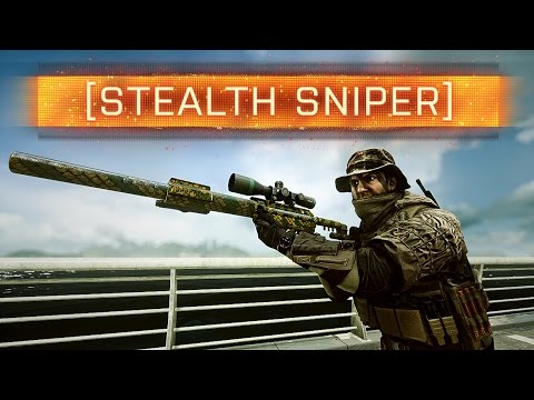 ► BF4 STEALTH SNIPER! | Battlefield 4 Dragon's Teeth DLC