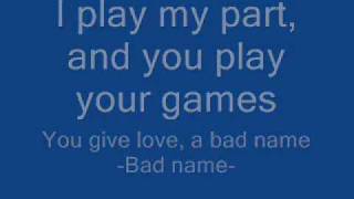 Atreyu- You give love a bad name (Bon Jovi Cover) Lyrics