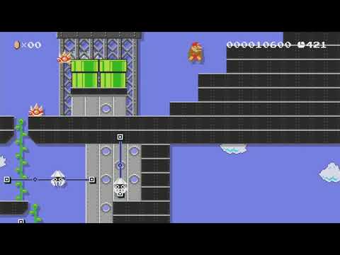 Cut Man's Stage by Yosef - Super Mario Maker - No Commentary 1bs