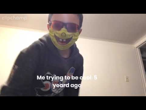 Me trying to be cool 5 years ago vs now!