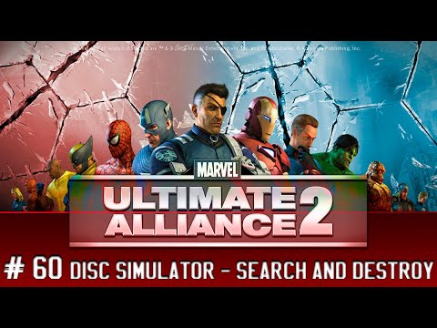 Marvel Ultimate Alliance 2 Gameplay - (PC/2K 60FPS) - Disc Simulator - Search and Destroy / Gold