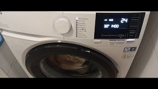 Waschmaschine selbst Anschließen AEG Serien 6000