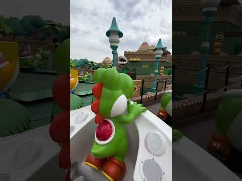 Riding in a Yoshi Egg 😍🥚 in Super Nintendo World✅