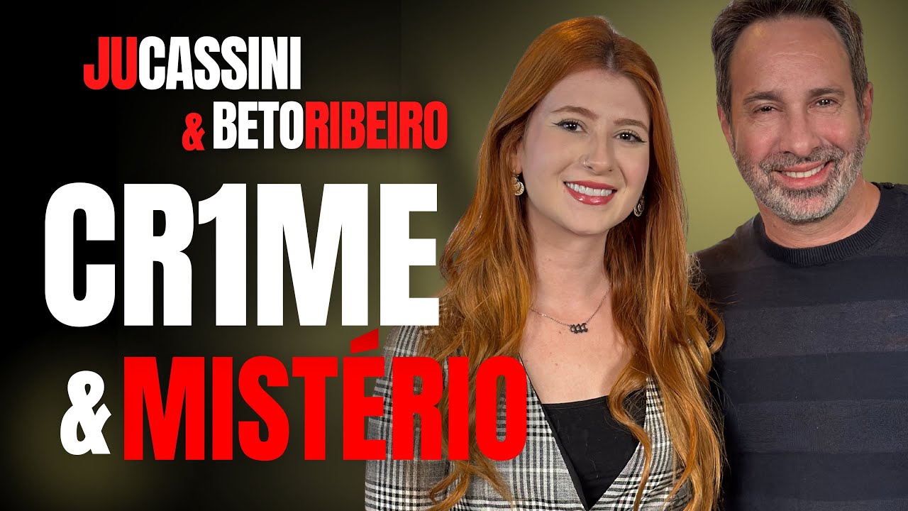 JU (JULIA) CASSINI E BETO RIBEIRO EM UM BATE PAPO ESPECIAL SOBRE CRIME E MISTÉRIO - @JuMCassini