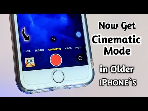 Now Get Cinematic Mode in Older iPhone’s - iPhone 5s, 6, 6s, 7, 7Plus, 8, 8Plus, X, XI