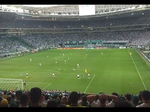 Gol de Keno filmado do Setor Gol Sul - Palmeiras 4x2 São Paulo - 27/08/17