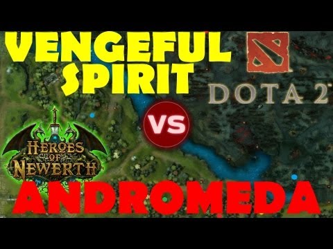 Dota 2 vs HoN - Vengeful Spirit vs Andromeda Comparison