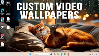 Use Live Animated Video Desktop Background Wallpapers on Your Computer with MyLiveWallpapers