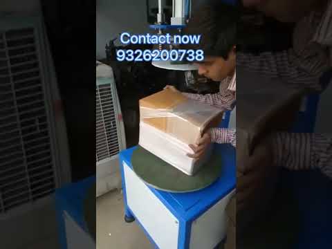 Automatic Box Stretch Wrapping Machine