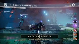 Destiny 2 Prestige nightfall complete in 1 minute