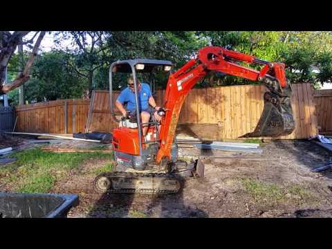 Kubota u15 3 excavator video