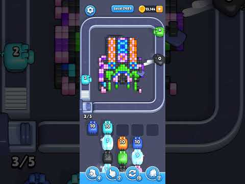 Pixel Flow Level 2489 Walkthrough