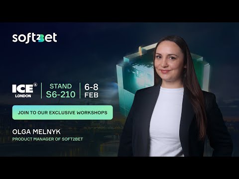 Join Soft2Bet at ICE London 2024! Meet our Product Manager, Olga Melnyk