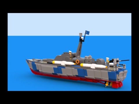ELCO pt boat time lapsed build in LDD