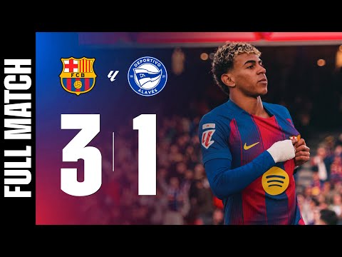 FULL MATCH | FC BARCELONA 3 vs 1 ALAVÉS | LALIGA 2025/26 MD14 🔵🔴