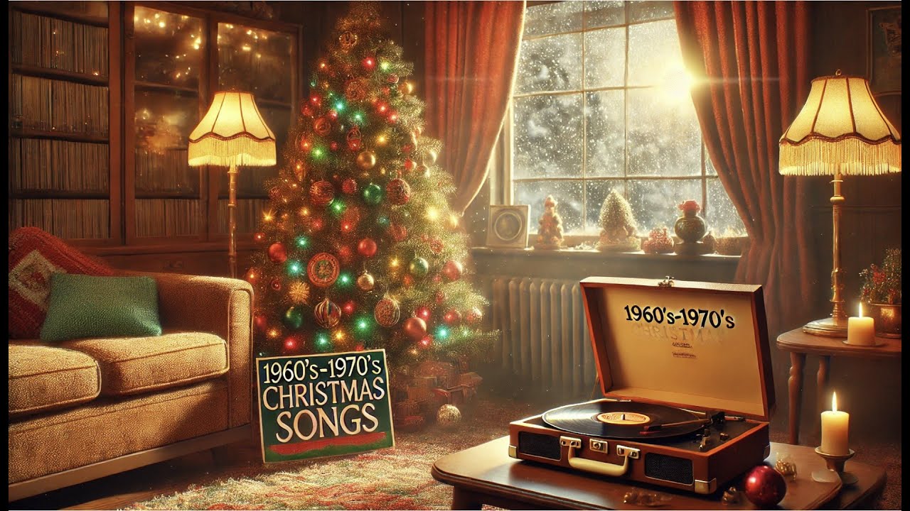 🎄 1960's-1970's Christmas Atmosphere 🎶 Classic Holiday Music by Elvis & More ❄️✨