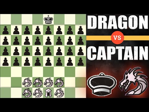 Dragons vs Ultra Pawn Army battle using Fairy Stockfish